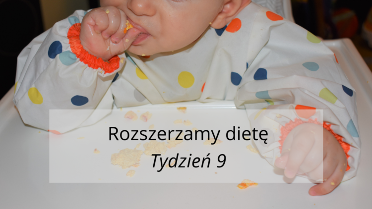 Rozszerzanie diety tydzień 9 (raczkujac.pl)