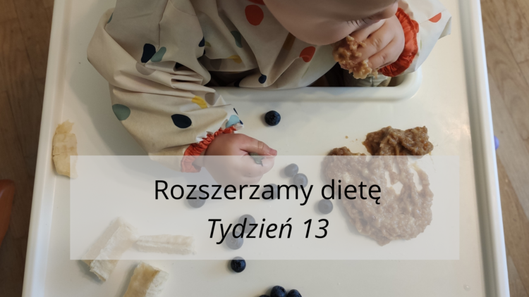 Rozszerzanie diety tydzień 13 (raczkujac.pl)